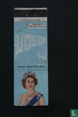 Souvenir Royal Visit 1954 - Afbeelding 1