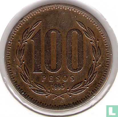 Chili 100 pesos 1995 - Image 1