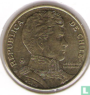 Chili 10 pesos 2007 - Afbeelding 2