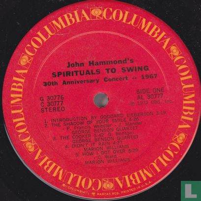 John Hammond’s Spirituals to Swing - 30th Anniversary Concert (1967)  - Afbeelding 3