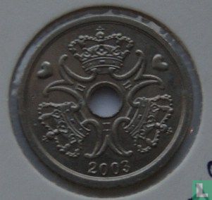 Denemarken 1 krone 2003 - Afbeelding 1