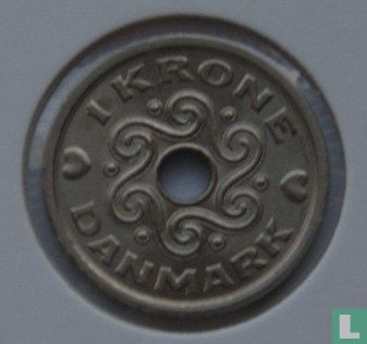 Denmark 1 krone 2000 - Image 2