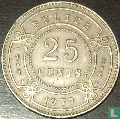 Belize 25 cents 1979 - Afbeelding 1