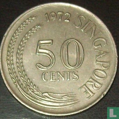 Singapour 50 cents 1972 - Image 1