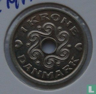 Denmark 1 krone 2002 - Image 2
