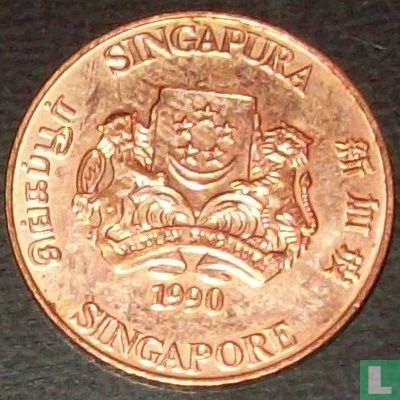 Singapore 1 cent 1990 - Afbeelding 1