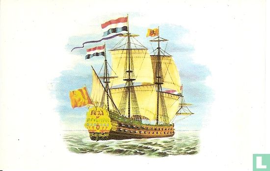 De Ruyter's admiraalsschip "De Zeven Provinciën" omstreeks 1648 - Image 1