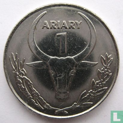 Madagaskar 1 ariary 2004 (ARIARY 1) - Afbeelding 2