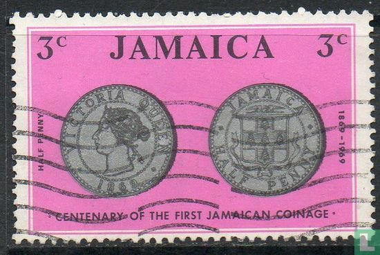 Pièces jamaïcains 100 ans