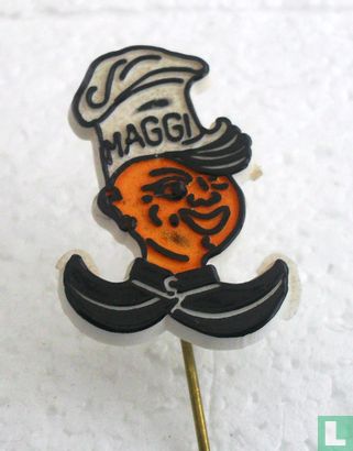 Maggi [zwart op wit + ingekleurd gezicht]