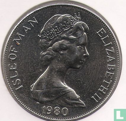 Isle of Man 1 crown 1980 (copper-nickel) "Bicentenary of the Derby" - Image 1