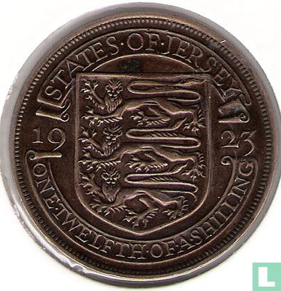 Jersey 1/12 shilling 1923 - Afbeelding 1