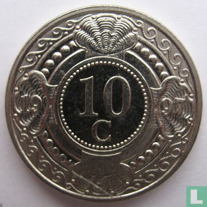 Antilles néerlandaises 10 cent 1997 - Image 1