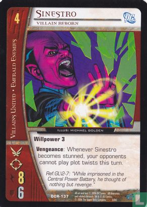 Sinestro, Villain Reborn - Afbeelding 1