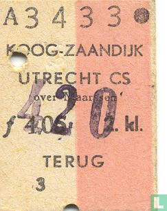 19640421 Koog Zaandijk - Utrecht CS - Bild 1