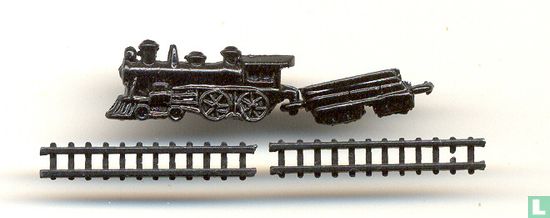 Locomotive with tender