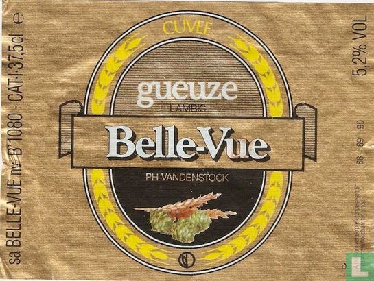 Belle-Vue Gueuze Lambic Cuvee