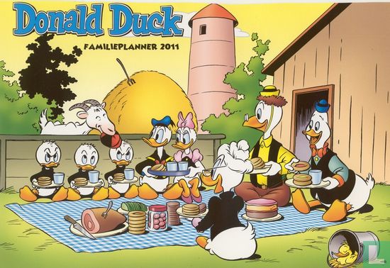 Donald Duck Familieplanner 2011