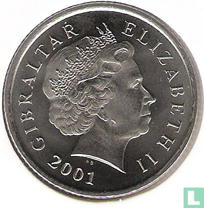 Gibraltar 10 Pence 2001 (AB) - Bild 1