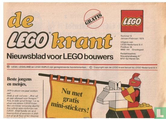 De Lego Krant 9 - Afbeelding 1