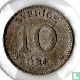 Suède 10 öre 1933 - Image 2