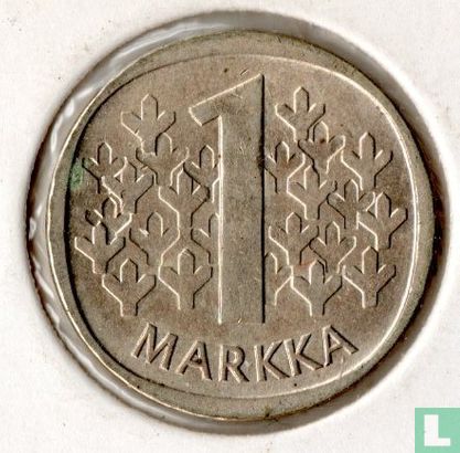 Finlande 1 markka 1965 - Image 2