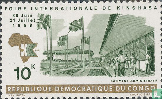 Internationale jaarbeurs te Kinshasa    