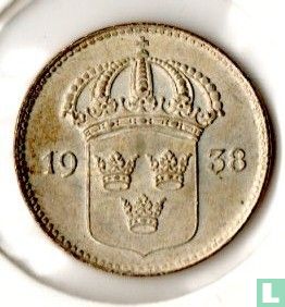 Schweden 10 Öre 1938 - Bild 1