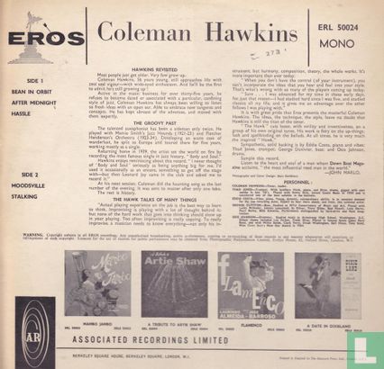 Coleman Hawkins and his Orchestra  - Afbeelding 2