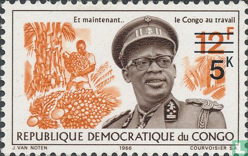 Le Président Mobutu  
