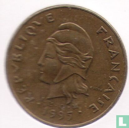 Polynésie française 100 francs 1995 - Image 1