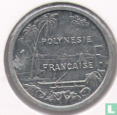 French Polynesia 1 franc 1987 - Image 2
