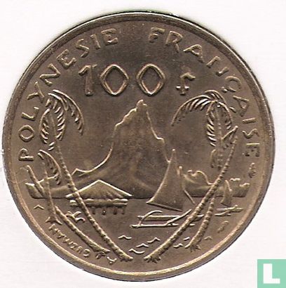 Polynésie française 100 francs 2000 - Image 2