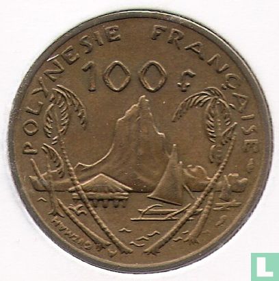 Polynésie française 100 francs 2002 - Image 2