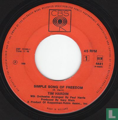 Simple Song of freedom - Afbeelding 2