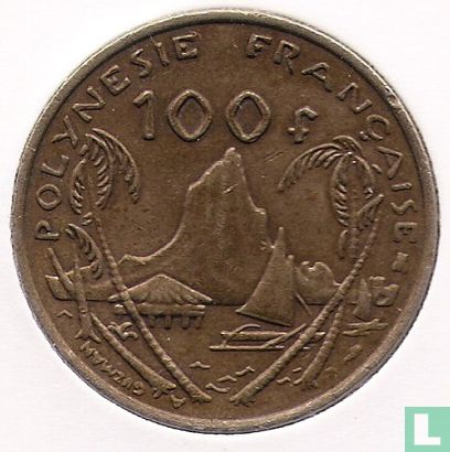 Polynésie française 100 francs 1992 - Image 2