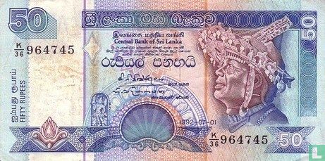 50 Sri Lanka Rupien - Bild 1