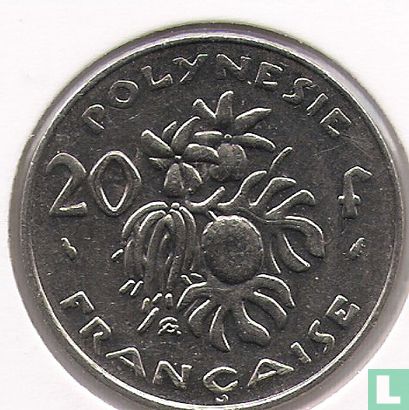 Französisch-Polynesien 20 Franc 1991 - Bild 2
