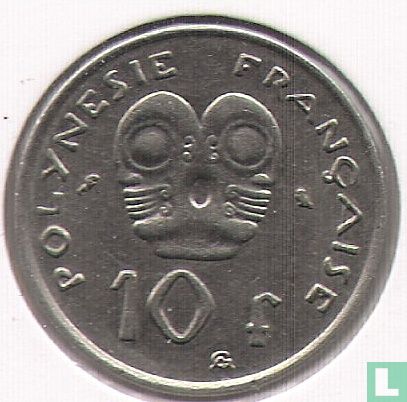 Polynésie française 10 francs 1973 - Image 2