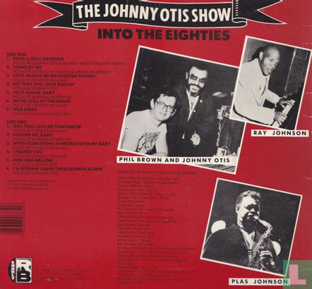 Into the Eighties The Johnny Otis Show  - Afbeelding 2