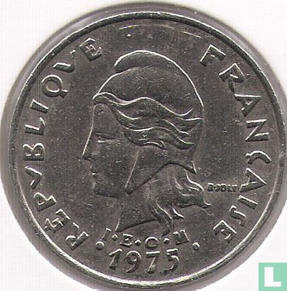 French Polynesia 20 francs 1975 - Image 1
