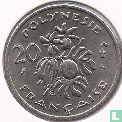 French Polynesia 20 francs 1967 - Image 2