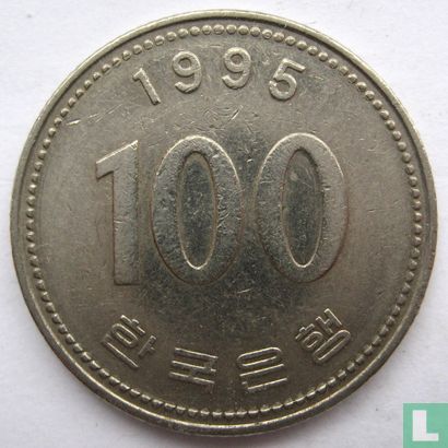 South Korea 100 won 1995 - Image 1