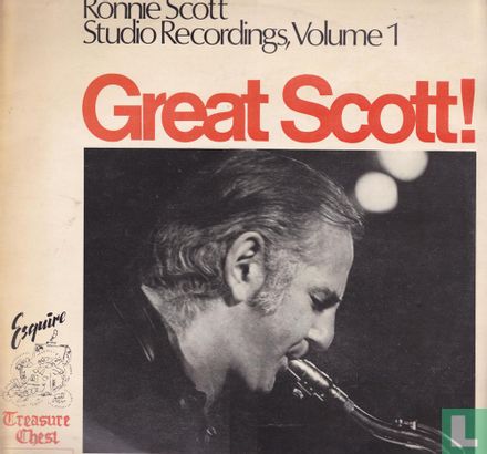 Ronnie Scott Studio recordings Volume 1 Great Scott  - Image 1