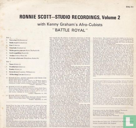 Ronnie Scott Studio Recordings Volume 2 with Kenny Graham’s Afro Cubists Battle Royal  - Afbeelding 2