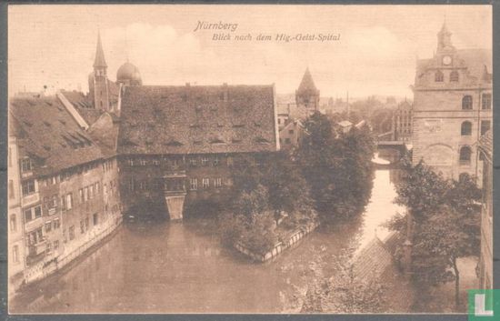 Nürnberg, Blick nach dem Heiligen-Geist-Spital