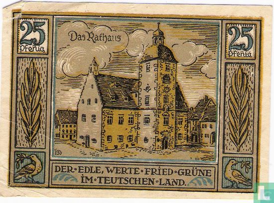 Querfurt, Stadt - 25 Pfennig 1921 - Afbeelding 2