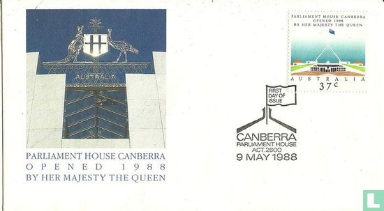 Eröffnung Parlamentsgebäude mets Canberra