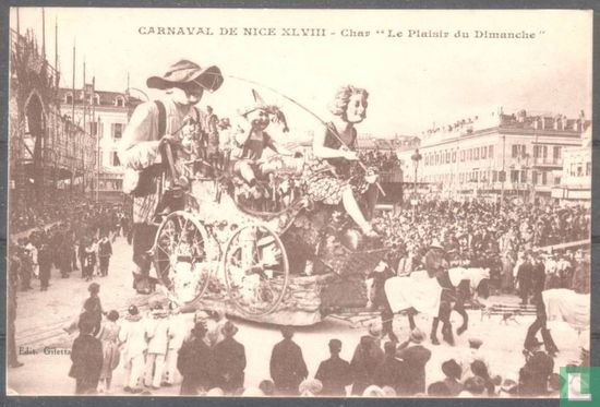 Carnaval de Nice XLVIII, Char Le Plaisir du Dimanche