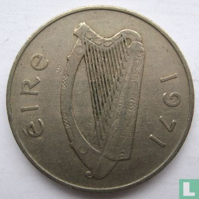 Irland 10 Pence 1971 - Bild 1